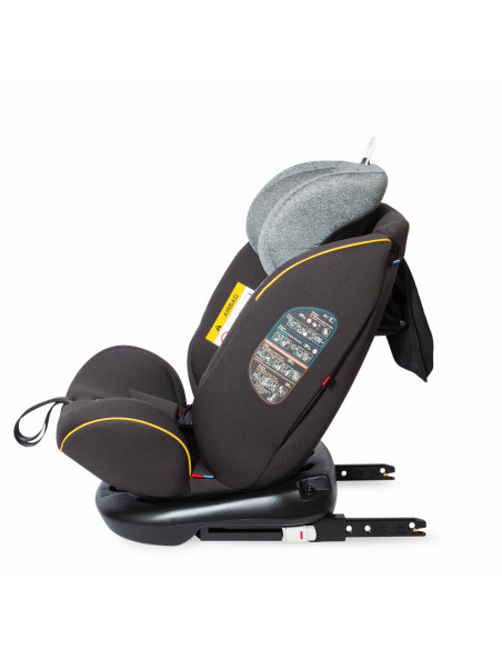 Scaun auto rotativ cu Isofix grupa 0-36 kg Nova Gri,339085060