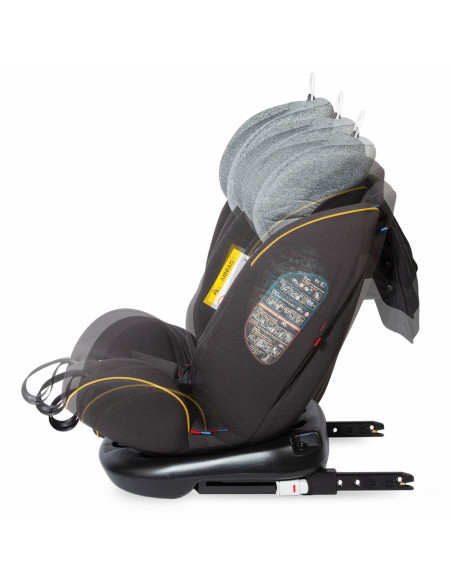 Scaun auto rotativ cu Isofix grupa 0-36 kg Nova Gri,339085060