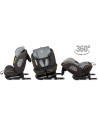 Scaun auto rotativ cu Isofix grupa 0-36 kg Nova Gri,339085060