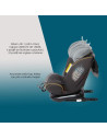 Scaun auto rotativ cu Isofix grupa 0-36 kg Nova Gri,339085060