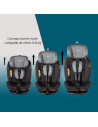 Scaun auto rotativ cu Isofix grupa 0-36 kg Nova Gri,339085060