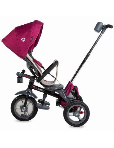 Tricicleta multifunctionala 4in1 cu sezut reversibil Coccolle