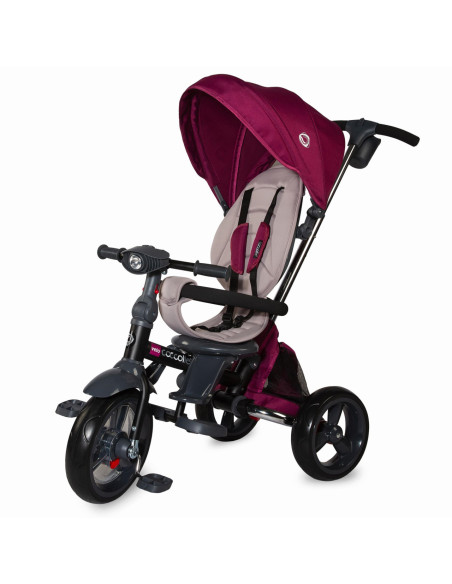 Tricicleta multifunctionala 4in1 cu sezut reversibil Coccolle