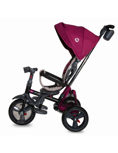 Tricicleta multifunctionala 4in1 cu sezut reversibil Coccolle