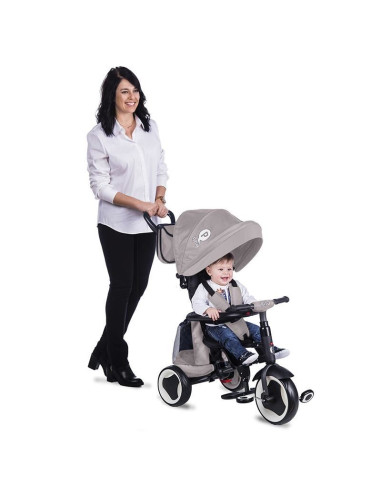 Tricicleta pliabila Qplay Rito+ Gri,320038162