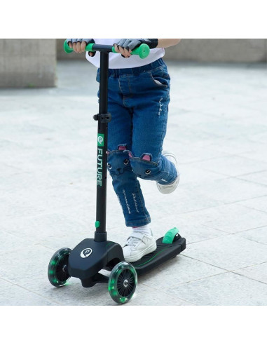 Trotineta Qplay Future verde,320010080S