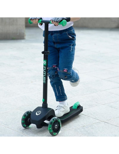 Trotineta Qplay Future verde,320010080S