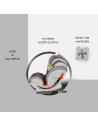 Scaun auto cu Isofix grupa 0-36 kg Coccolle Cressida Raven
