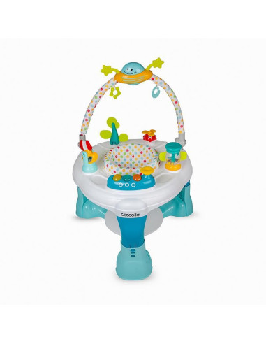 Centru de activitati Coccolle TasyGo Turquoise Blue,321011430