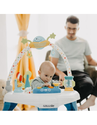 Centru de activitati Coccolle TasyGo Turquoise Blue,321011430