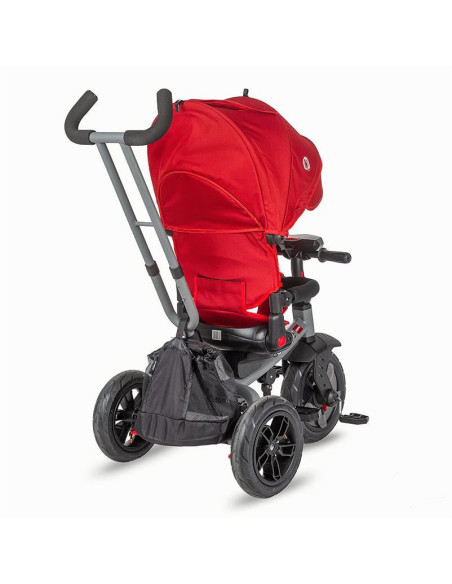 Tricicleta multifunctionala Coccolle Pianti Ruby Red,321013420