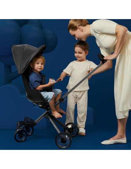 Carucior sport ultracompact Qplay Easy Roz,321QPEASY10