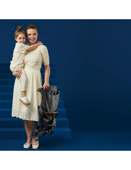 Carucior sport ultracompact Qplay Easy Gri,321QPEASY64