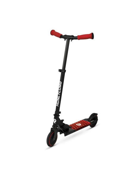 Trotineta LED Qplay Honeycomb Rosu,321QPHNC20