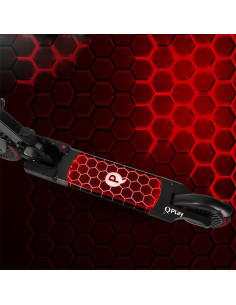 Trotineta LED Qplay Honeycomb Rosu,321QPHNC20 2