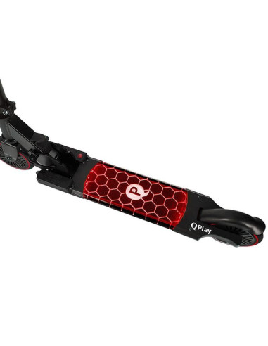 Trotineta LED Qplay Honeycomb Rosu,321QPHNC20