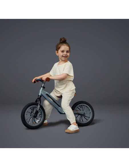 Balance Bike QPlay Racer Gri,321QPRACE64