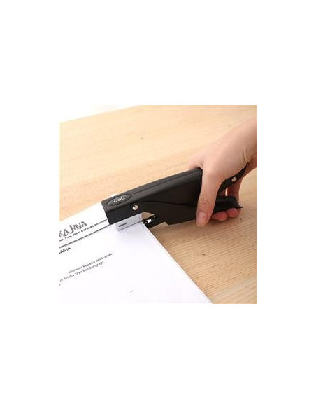 CAPSATOR TIP CLESTE 30 COLI 24/6 NEGRU DELI,DLE0346