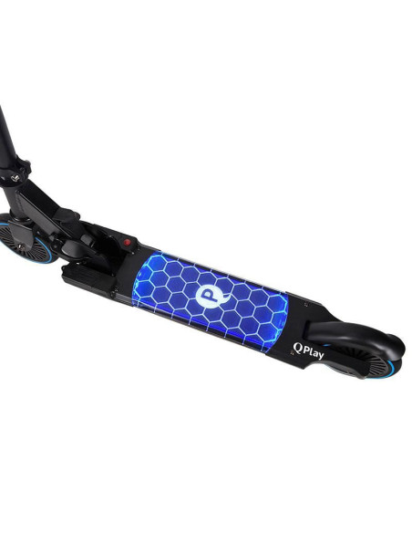 Trotineta LED QPlay Honeycomb Albastru,321QPHNC30