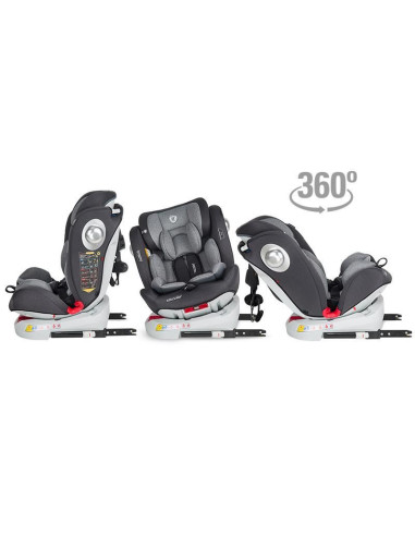 Scaun auto 0-36 kg rotativ Coccolle Nerio Moonlit grey,321085571