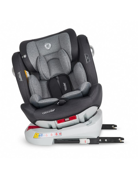 Scaun auto 0-36 kg rotativ Coccolle Nerio Moonlit grey,321085571