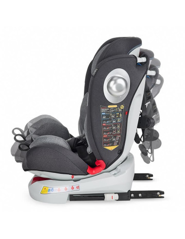 Scaun auto 0-36 kg rotativ Coccolle Nerio Moonlit grey,321085571