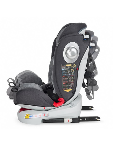Scaun auto 0-36 kg rotativ Coccolle Nerio Moonlit grey,321085571