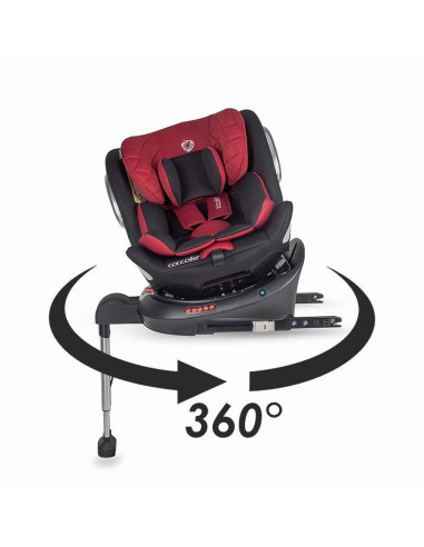 Scaun auto rotativ 0-36 kg Coccolle Vigo Poppy Red,321085620
