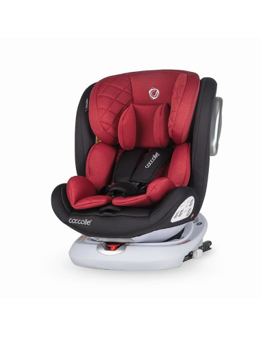 Scaun auto rotativ 0-36 kg Coccolle Lyra Dahlia Red,322086520