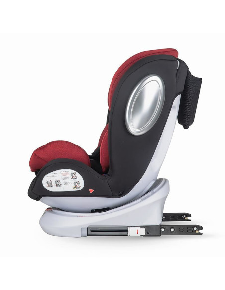 Scaun auto rotativ 0-36 kg Coccolle Lyra Dahlia Red,322086520