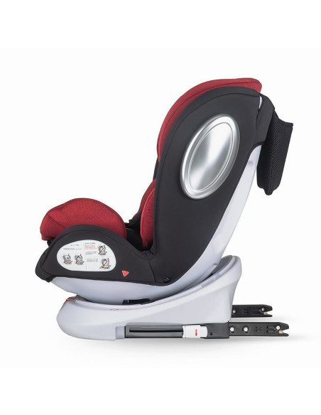 Scaun auto rotativ 0-36 kg Coccolle Lyra Dahlia Red,322086520