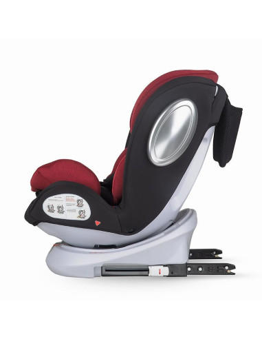 Scaun auto rotativ 0-36 kg Coccolle Lyra Dahlia Red,322086520