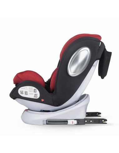 Scaun auto rotativ 0-36 kg Coccolle Lyra Dahlia Red,322086520