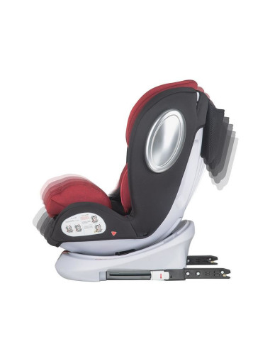 Scaun auto rotativ 0-36 kg Coccolle Lyra Dahlia Red,322086520