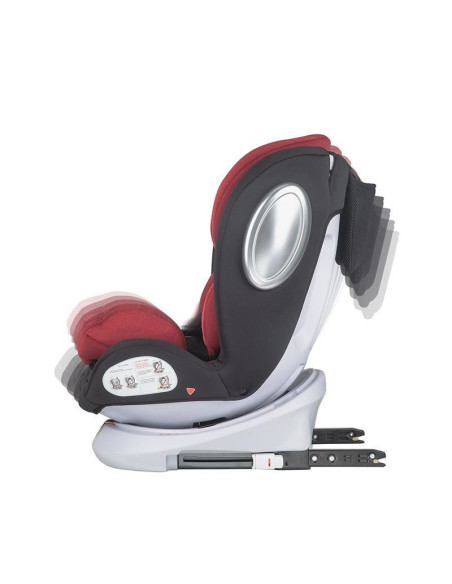 Scaun auto rotativ 0-36 kg Coccolle Lyra Dahlia Red,322086520