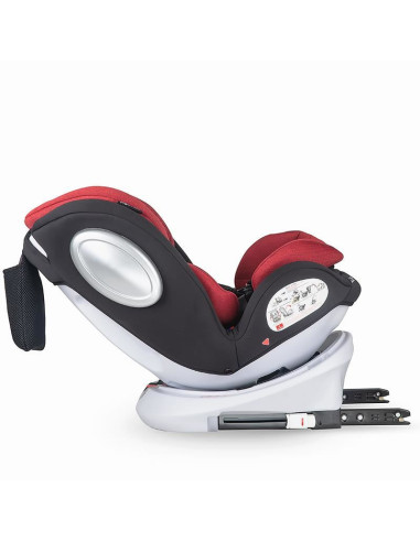 Scaun auto rotativ 0-36 kg Coccolle Lyra Dahlia Red,322086520