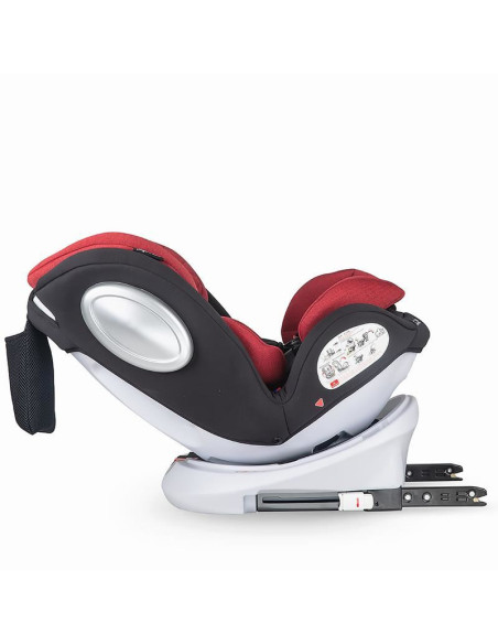 Scaun auto rotativ 0-36 kg Coccolle Lyra Dahlia Red,322086520