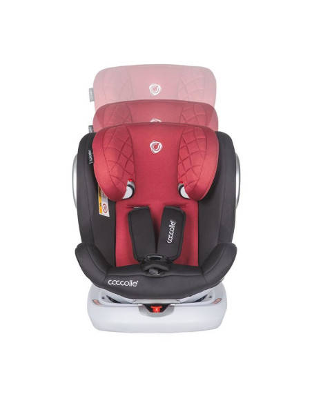 Scaun auto rotativ 0-36 kg Coccolle Lyra Dahlia Red,322086520