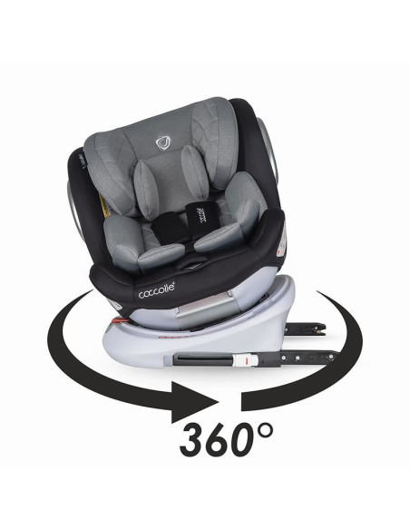 Scaun auto rotativ 0-36 kg Coccolle Lyra Greystone,322086562