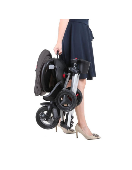 Tricicleta ultrapliabila Qplay Nova Negru,320013160