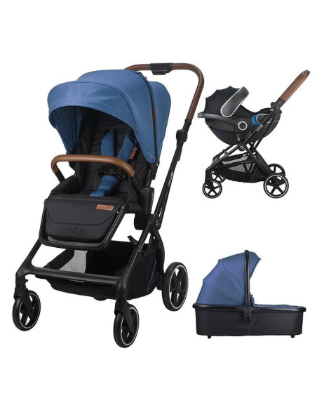 Carucior modular 2in1 Coccolle Saliara Navy+Cos auto 0-13 kg gb