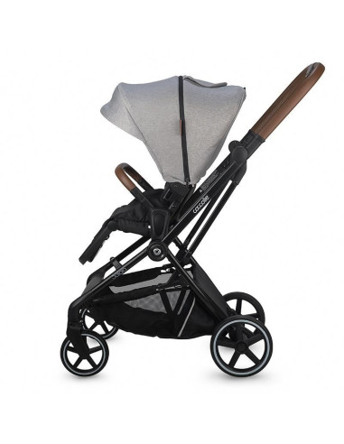 Carucior modular 2in1 Coccolle Saliara Greystone+Cos auto 0-13