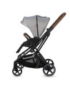 Carucior modular 2in1 Coccolle Saliara Greystone+Cos auto 0-13