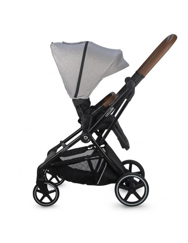 Carucior modular 2in1 Coccolle Saliara Greystone+Cos auto 0-13