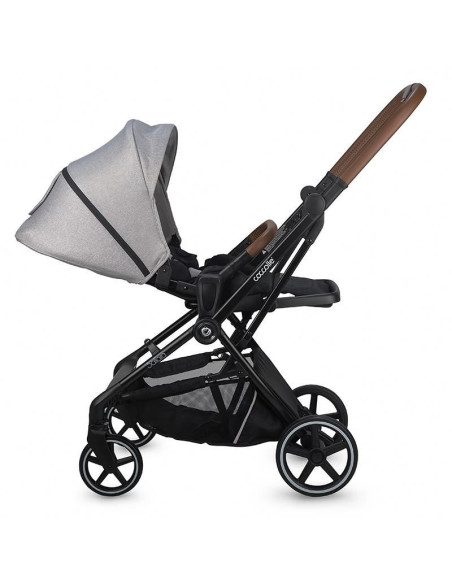 Carucior modular 2in1 Coccolle Saliara Greystone+Cos auto 0-13