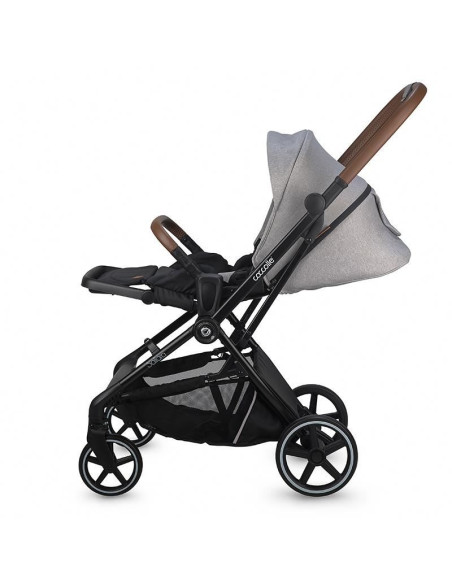 Carucior modular 2in1 Coccolle Saliara Greystone+Cos auto 0-13