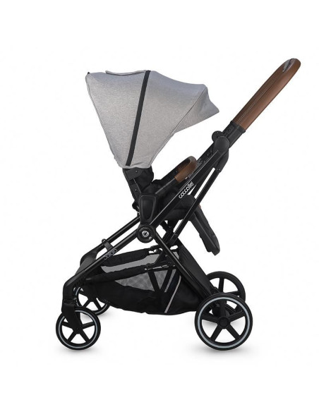 Carucior modular 2in1 Coccolle Saliara Greystone+Cos auto 0-13