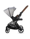 Carucior modular 2in1 Coccolle Saliara Greystone+Cos auto 0-13