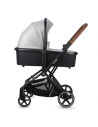Carucior modular 2in1 Coccolle Saliara Greystone+Cos auto 0-13