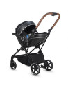 Carucior modular 2in1 Coccolle Saliara Greystone+Cos auto 0-13